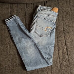 American Eagle Outfitters Light Blue Women's Skinny Jeans